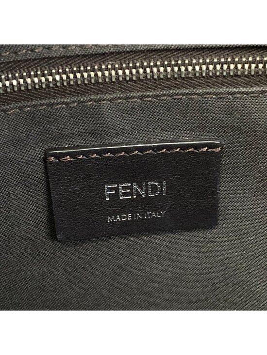 Fendi Sac Mini Backpack Red Studs Leather main image 14